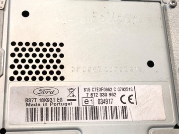 фото thumb №5, Радіо навігація ford mondeo mk4 bs7t18k931eg