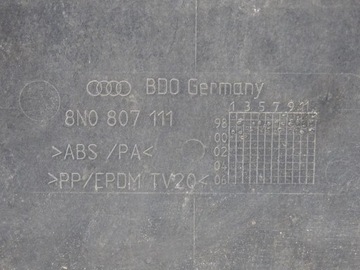 фото thumb №16, Audi tt 8n 98-05 бампер перед переднее pod ксенон решётка решётка радиатора lz5w