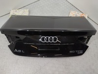 фото thumb №2, Крышка зад багажника цвет ly8x audi a8 d4 длинный 2010-2017r рестайлинг