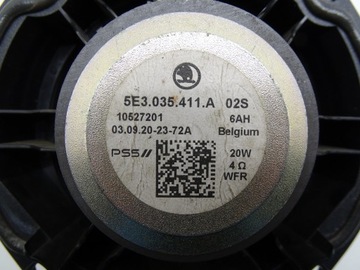 фото thumb №8, Динамік двері лівий правий перед зад skoda octavia iv 5e3035411a