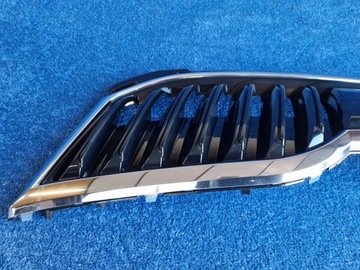 фото thumb №9, Skoda octavia iii рестайлінг 16-20 решітка впуск повітря решітка радіатора хром 5e0853653c