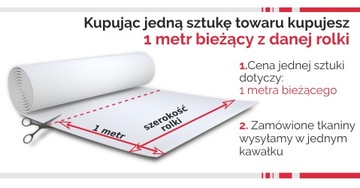 Бархат с принтом Łąka