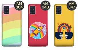 ETUI DO SAMSUNG GALAXY A51 5G WZORY TĘCZA RAINBOW OBUDOWA POKROWIEC CASE