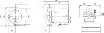 Циркуляционный насос Grundfos Glandless MAGNA3