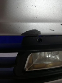 фото thumb №6, Audi a6 c6 lift lx7w бампер решётка радиатора перед передний 08/11 омыватель