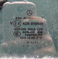 фото thumb №2, Стекло кузовная правые зад mercedes gl x166