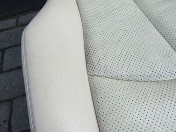 фото thumb №7, 3 mercedes w211 02-06 сидіння праві пасажира європа шкіра кремовий