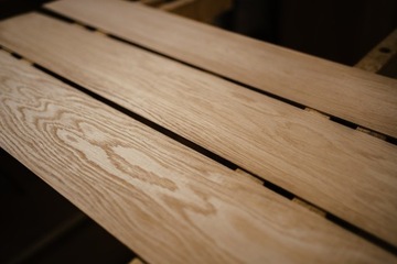Obłóg dębowy 1100x80x4 mm I klasa
