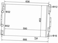 фото thumb №2, Радіаторів renault megane ii 1.5-2.0 scenic ii 1.5-2.0