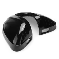 фото thumb №14, Накладки корпуса зеркал audi a4 b9 s4 rs4 чёрный блеск sline