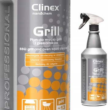 Clinex Grill Жидкость для чистки гриля и духовки 1л.