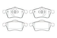 фото thumb №1, Breck тормозные колодки тормозные vw transporter / caravelle