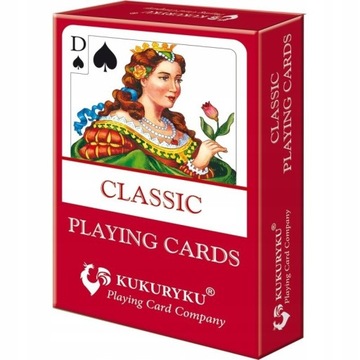 Karty do Gry dla DZIECI Zestaw 54 Kart SOLIDNE