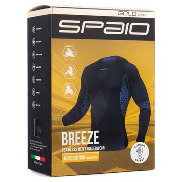SPAIO Breeze термофутболка с длинными рукавами, мотоциклетная, охлаждающая, серая M