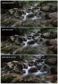 Комплект с футляром — серые фильтры ND — ND16 + ND64 + ND256 для DJI MINI 4 PRO