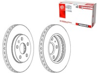 фото thumb №1, Ferodo тормозные диски тормозные 2szt. chevrolet malibu ope