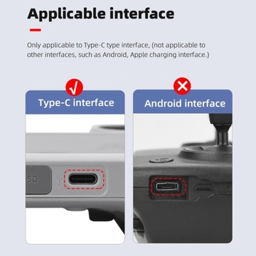 3x силиконовая заглушка крышки зарядного устройства Type-c
