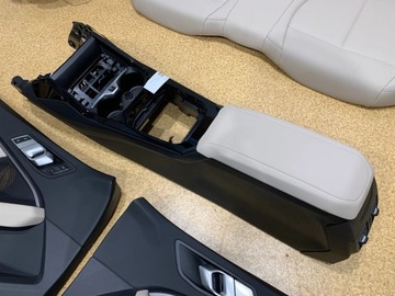 фото thumb №9, Bmw 2 f44 сидіння диван обшивки салон електричні підігрів європа бежево-сірий