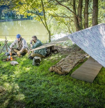 Брезент для кемпинга Helikon Supertarp - оливково-зеленый
