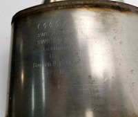 фото thumb №8, Новий org глушник вихлоп труба випускна audi s4 s5 8w b9 3.0 tfsi 8w0253411c