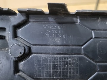 фото thumb №6, Skoda fabia 3 iii 6v рестайлінг решітка середня бампера передньої перед