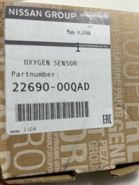 фото thumb №1, Renault оригінальний номер 2269000qad датчик лямбда-зонд