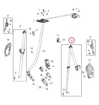 фото thumb №2, Chrysler pacifica pas безпеки лівий задня