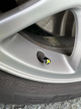 КЛАПАНОВЫЕ КРЫШКИ VOLVO R DESIGN ШВЕДСКОГО ФЛАГА