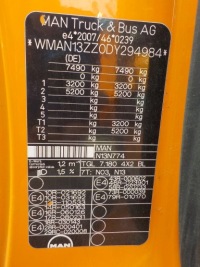 Каркас кабіна денна man tgl/tgm 12r Ціна, фото thumb