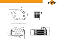 фото thumb №2, Nrf 31331 радиатор масла, масло двигательный