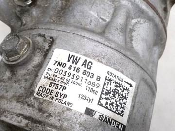 фото thumb №8, Seat alhambra mk2 2017 компрессор / компрессор кондиционера a/c