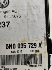 фото thumb №5, Vw tiguan jetta beetle 5c блок управления модуль медиа интерфейс bluetoth