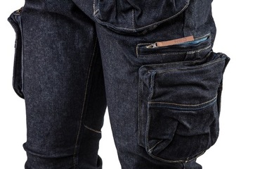 NEO WORK PANTS, джинсы MONTERSKIE длиной до талии, размер S