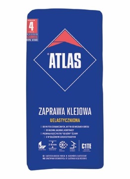 ATLAS Клеевой раствор, эластичный клей, 25кг