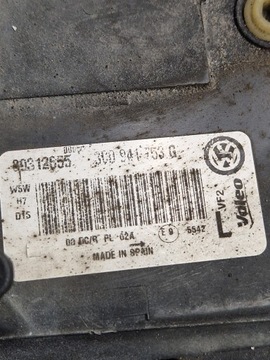 фото thumb №11, Vw passat b6 лампы передняя bi ксенон 3c0941752g комплект европа демонтаж
