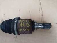 фото thumb №3, Nissan note e11 06-12 рік 1,6b піввісь ліва автомат