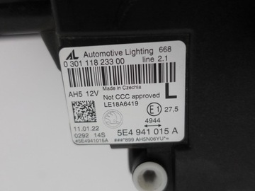 фото thumb №10, Skoda octavia iv 4 5e4 20- лампа полный led левая eu