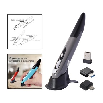Портативная беспроводная ручка 2.4G мыши, CPI 800 1200 1600
