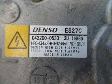 фото thumb №10, Компресор насос кондиціонера toyota rav4 iv 2.5 гібрид 042200-0533 es27c