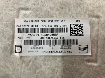 фото thumb №6, Потолок потолок seat leon 3 iii hb 5 дверь 5f4867501l