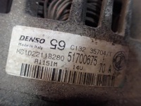 Fiat punto 2 03-09 1.2 60km генератор 51700675 Зі Шроту, фото thumb