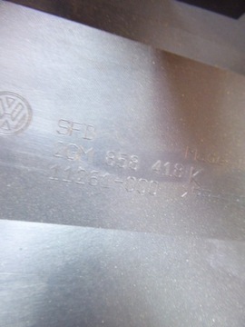 фото thumb №6, Volkswagen t-cross 2gm 18- захист заглушка dekor панелі консолі решітка