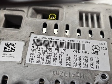 фото thumb №9, Спидометр манометр приборы экран монитор дисплей консоли mercedes w213