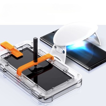 Закаленное УФ-стекло Spigen для Galaxy S23 Ultra