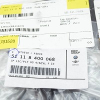 Bmw z3 e36 передняя панель регистрационная 51118400068 8400068 oem с Разборки, фото thumb