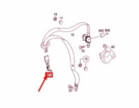 Mercedes-benz gl x164 пряжка поперечина безопасности левая задняя a16486017699051 с Разборки, фото thumb