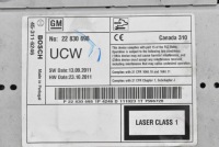 Считыватель дисков cd 22830698 opel astra 4 iv j 09-12 Недорого, фото thumb