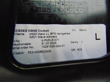 фото thumb №15, Dekor рамка консоли mercedes vito w447 a4476800071