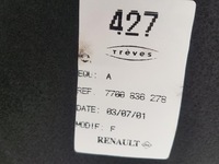 фото thumb №5, Обшивка бардачка пол renault scenic i fl rx4