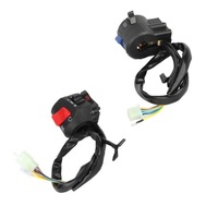 фото thumb №8, 1 пара мотоцикл 7/8 cala w левая i правый воздуховод переключателя уголок by